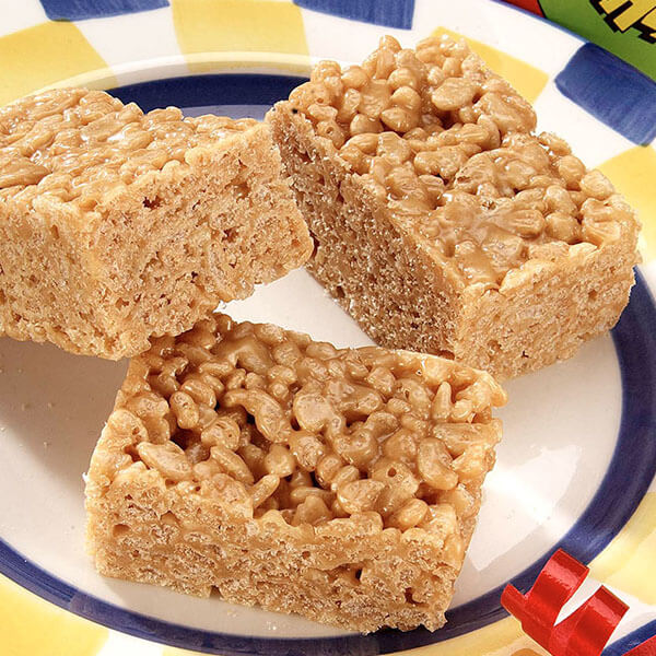 Peanut Butter Cereal Bars / Godis med jordnötssmör och flingor