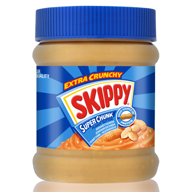 SKIPPY® Crunchy Jordnötssmör