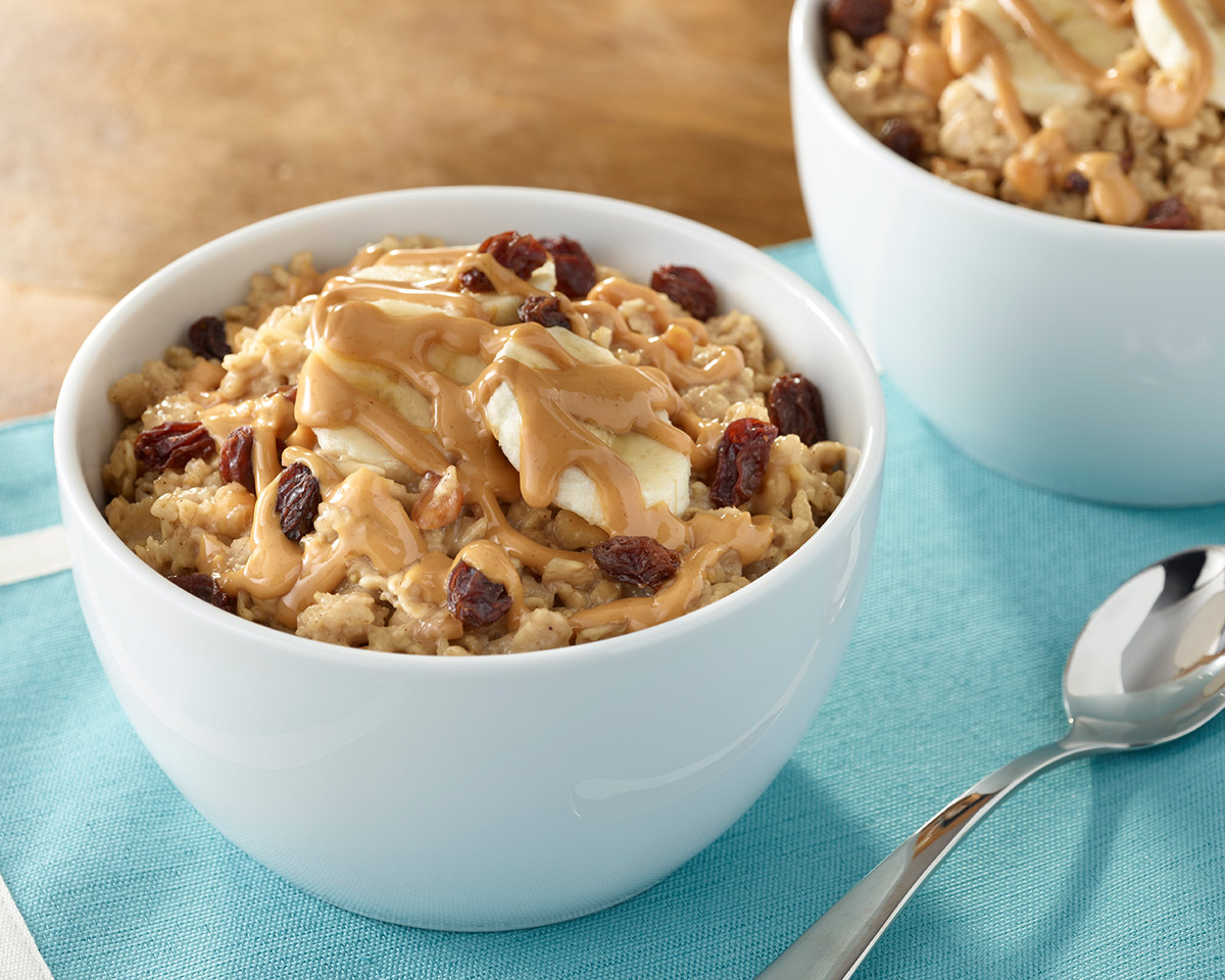 Peanut Butter Cookie Oatmeal / Havregrynsgröt med jordnötssmör